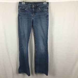 Lucky Dungarees 4/27 Women Low Rise Flare Jeans Regular Length